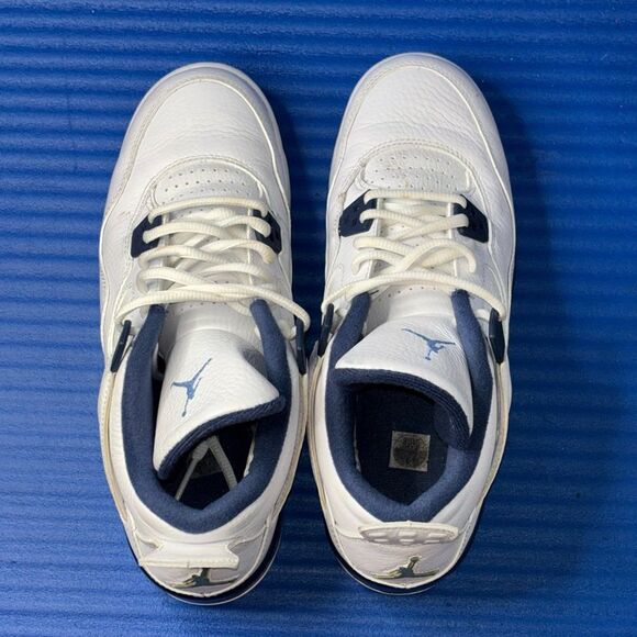 Size 5.5Y- GS Nike Air Jordan 4 Retro Columbia Legend Blue 408452-107 Women’s 7 - Picture 5 of 8